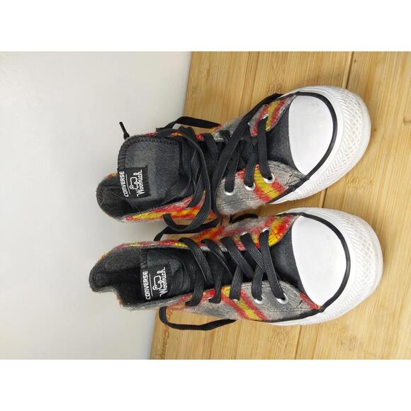 Converse Woolrich High Top Sneakers - Stylish & Cozy! - Picture 10 of 11